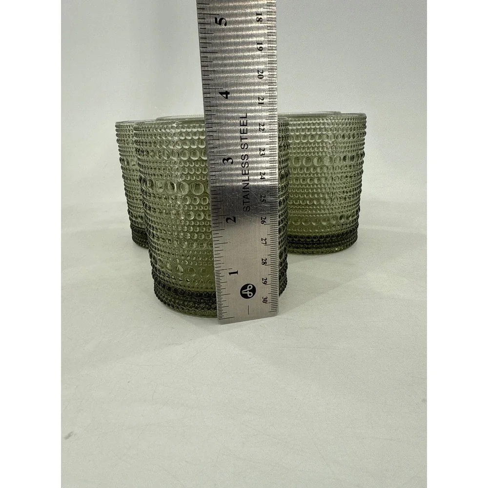 Fortessa 10 oz Jupiter Double‎ Old Fashioned Glass Light green